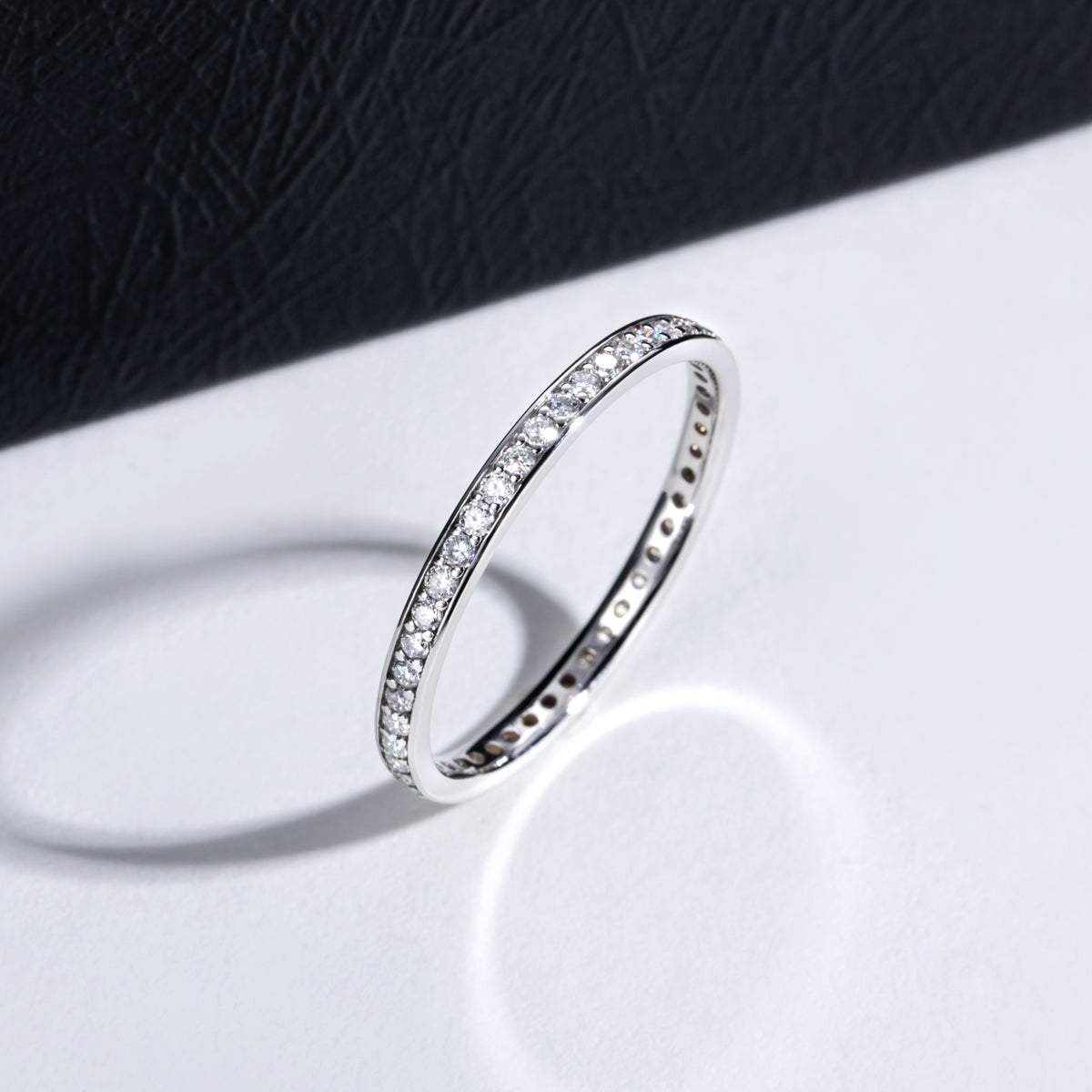 S925 8‑Pointed Star Moissanite Pendant Necklace