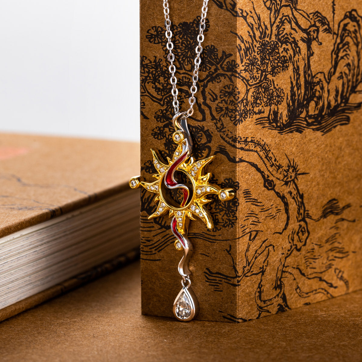 S925 Silver Ba the Drought Goddess Pendant