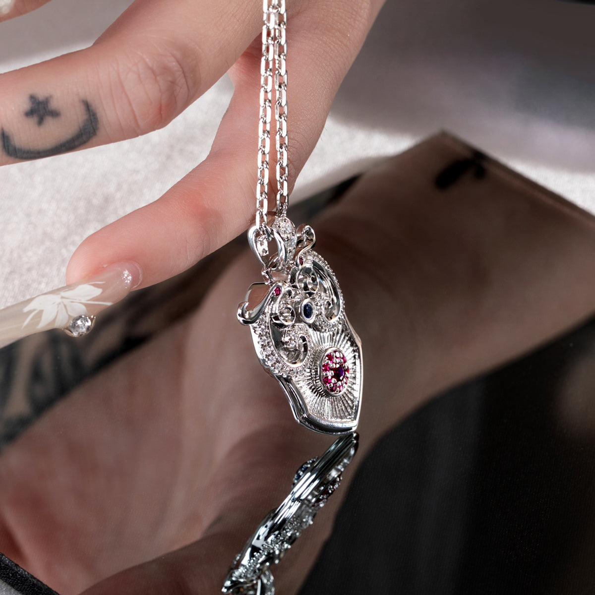 Di Jun Pendant Necklace, Father of the Sun and the Moon