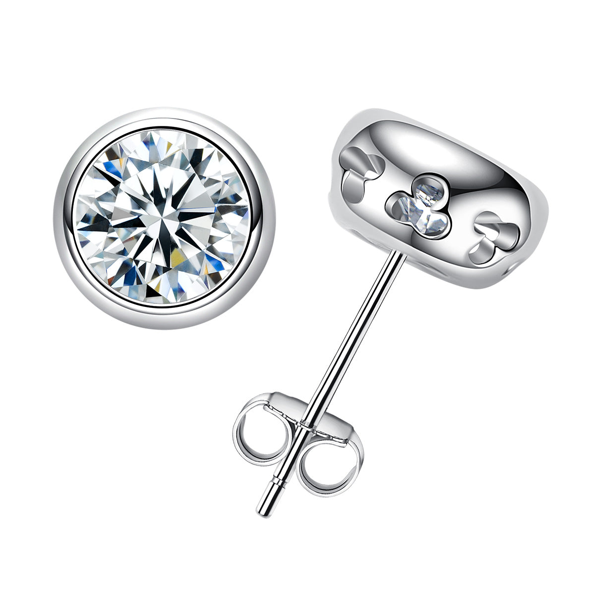 Classic Moissanite Stud Earrings