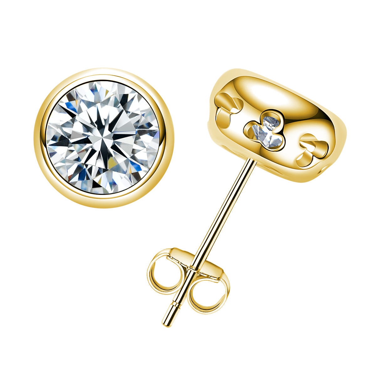 Classic Moissanite Stud Earrings