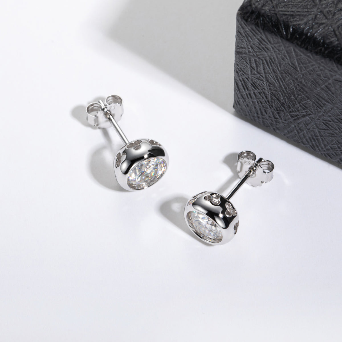 Classic Moissanite Stud Earrings