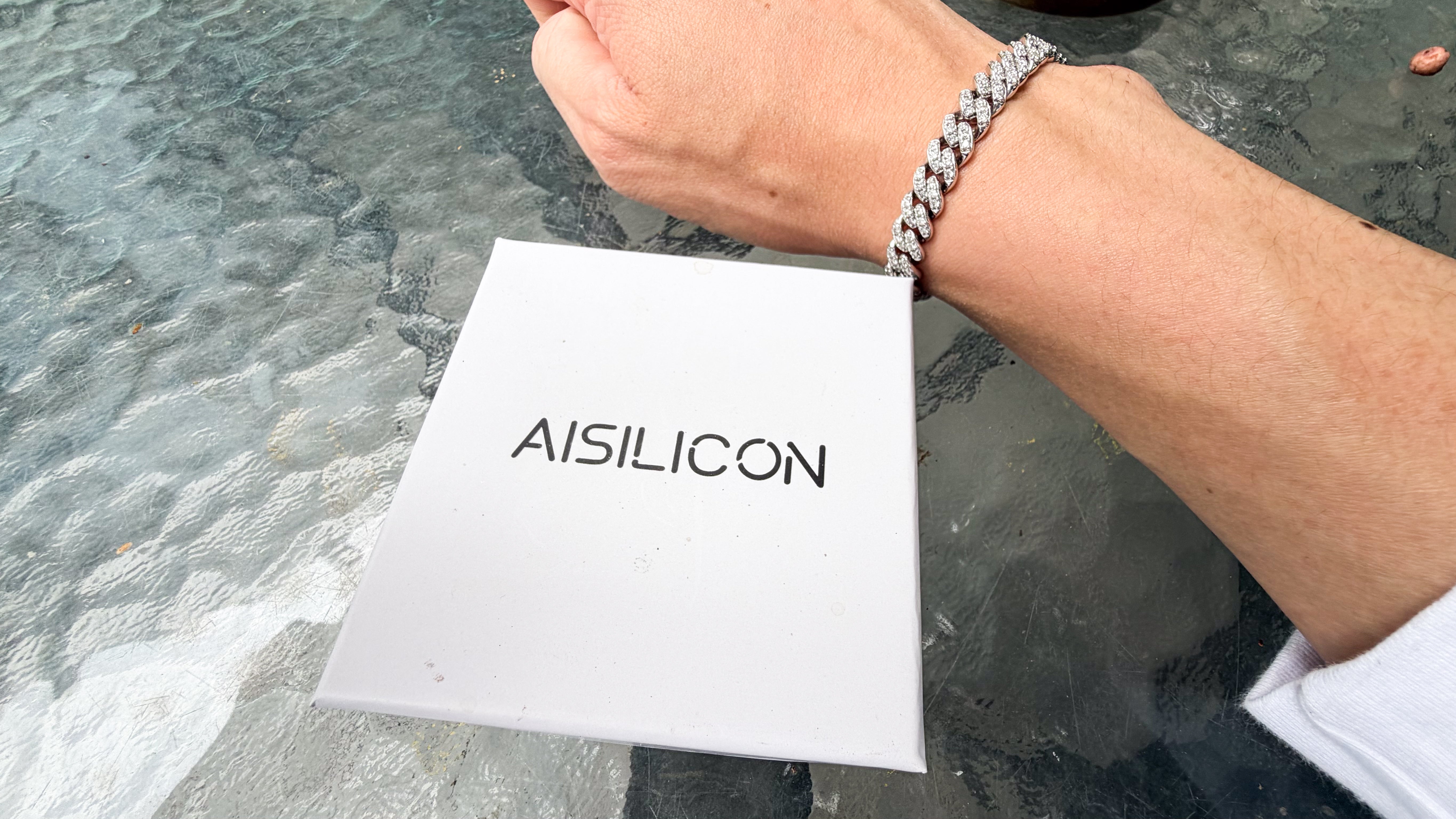 AiSilicon Moissanite 925 Sterling Silver Bracelet