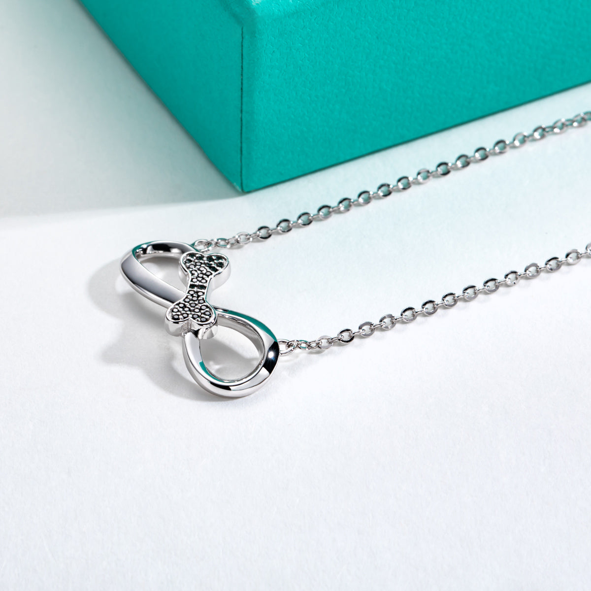 S925 Silver Black Moissanite Butterfly Clavicle Necklace