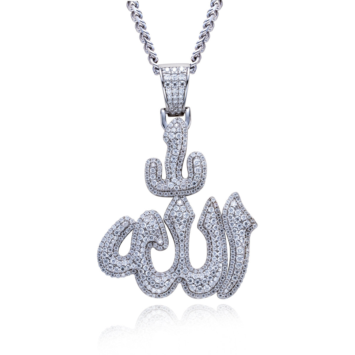 S925 Silver Moissanite Full Paved Hip Hop Pendant