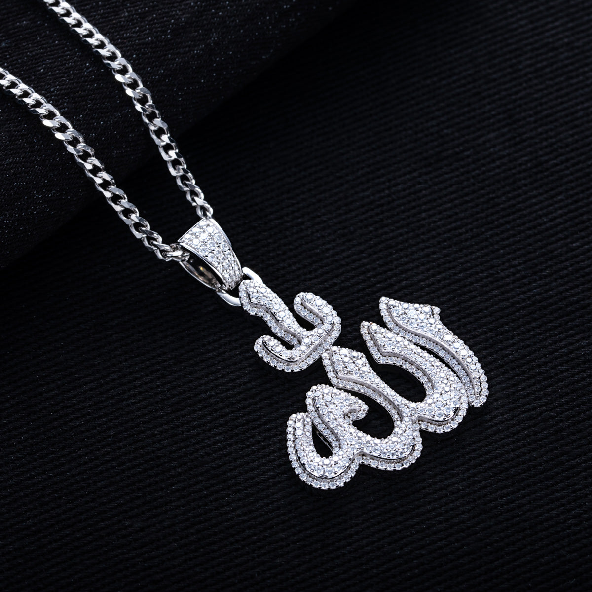 S925 Silver Moissanite Full Paved Hip Hop Pendant