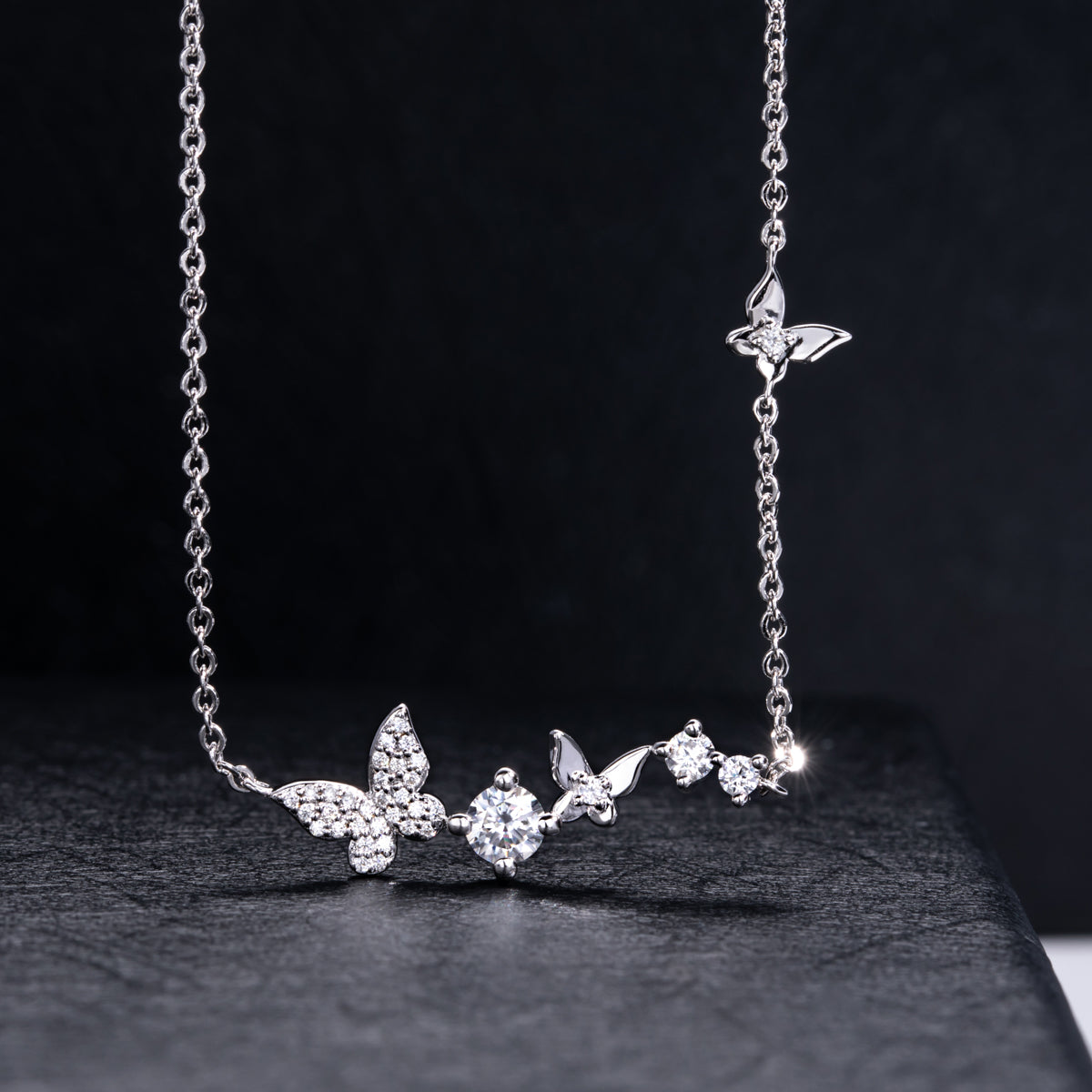 Butterfly Minimalist‑Luxury Clavicle Necklace