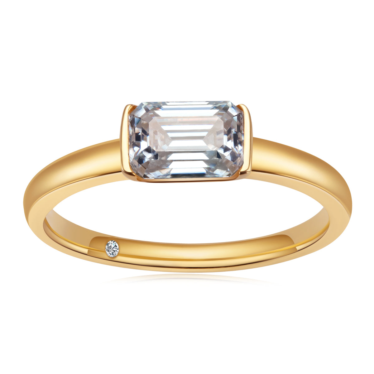 Classic Moissanite Ring