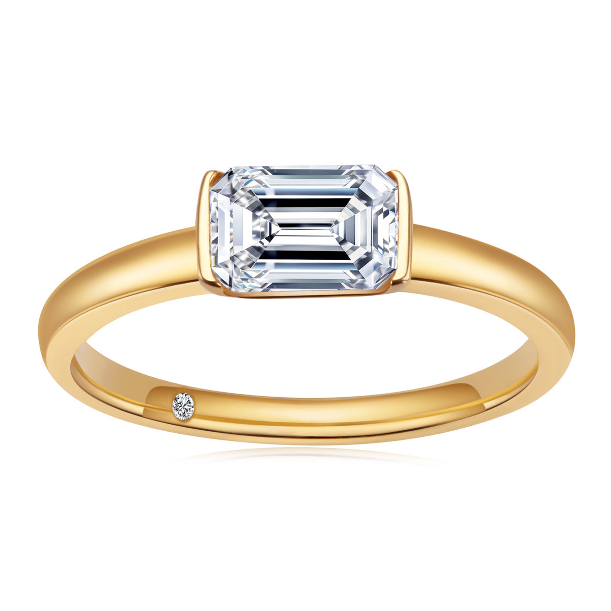 Classic Moissanite Ring