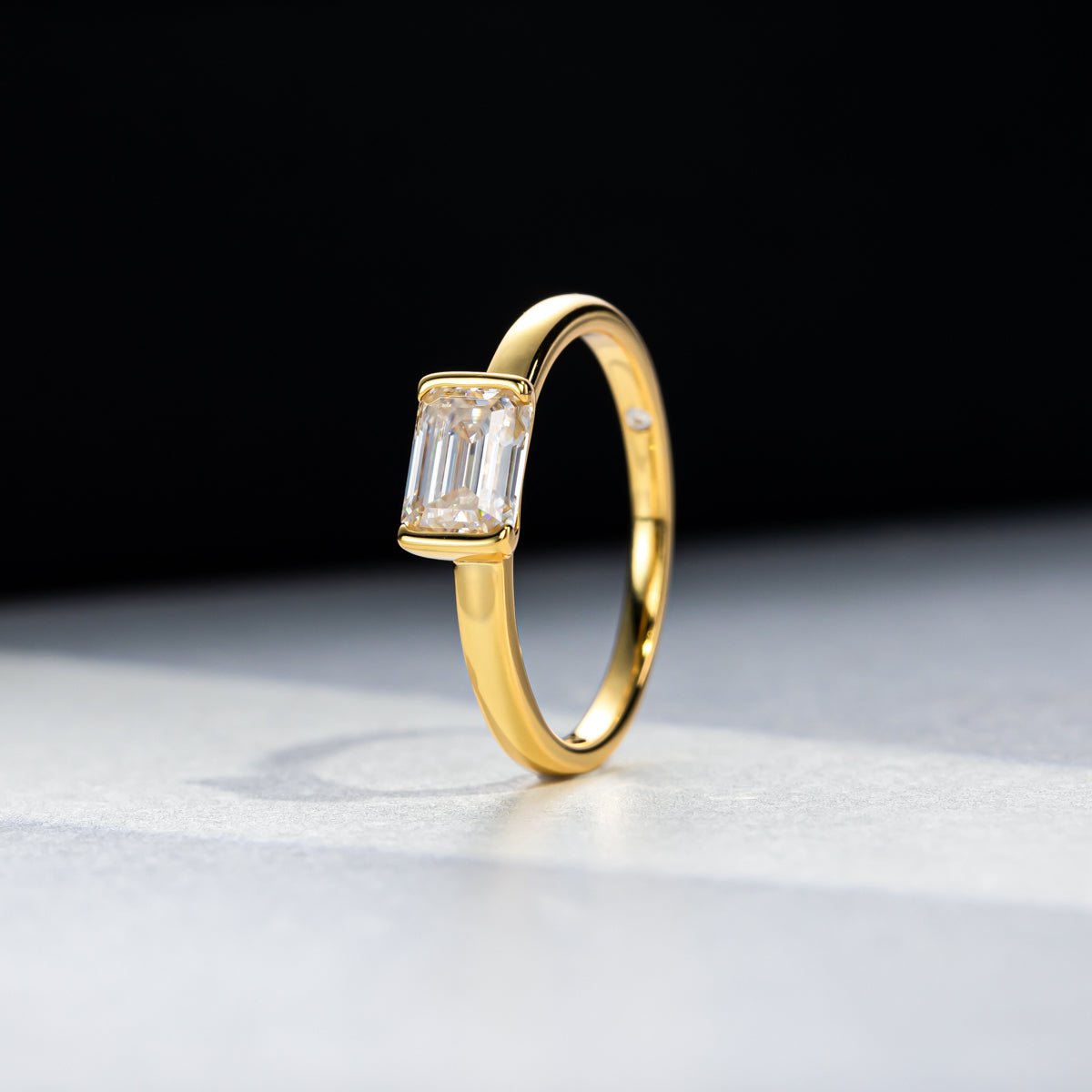 Classic Moissanite Ring