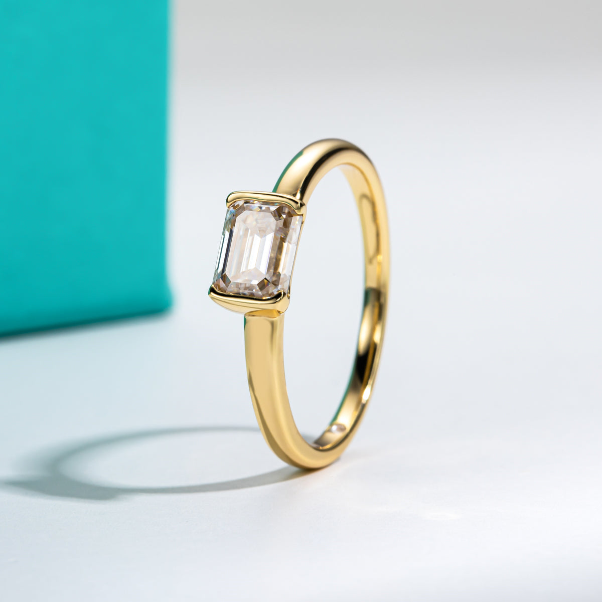 Classic Moissanite Ring
