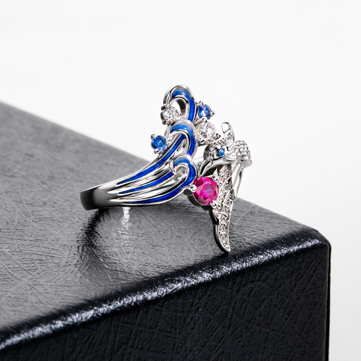 S925 Silver Jingwei Reclamation Retro Personality Ring