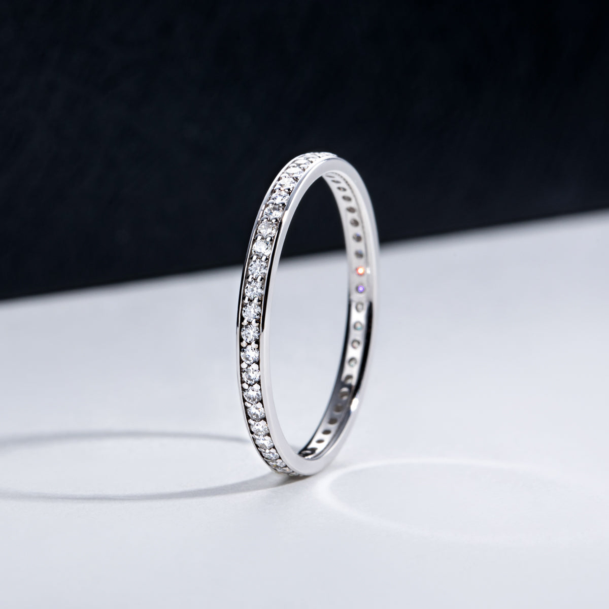 S925 8‑Pointed Star Moissanite Pendant Necklace