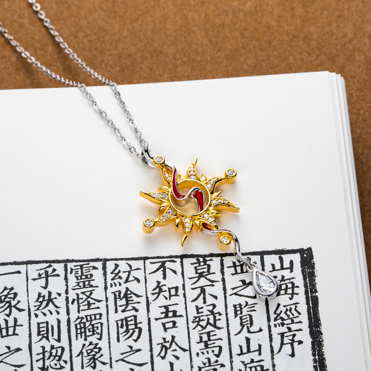 S925 Silver Ba the Drought Goddess Pendant