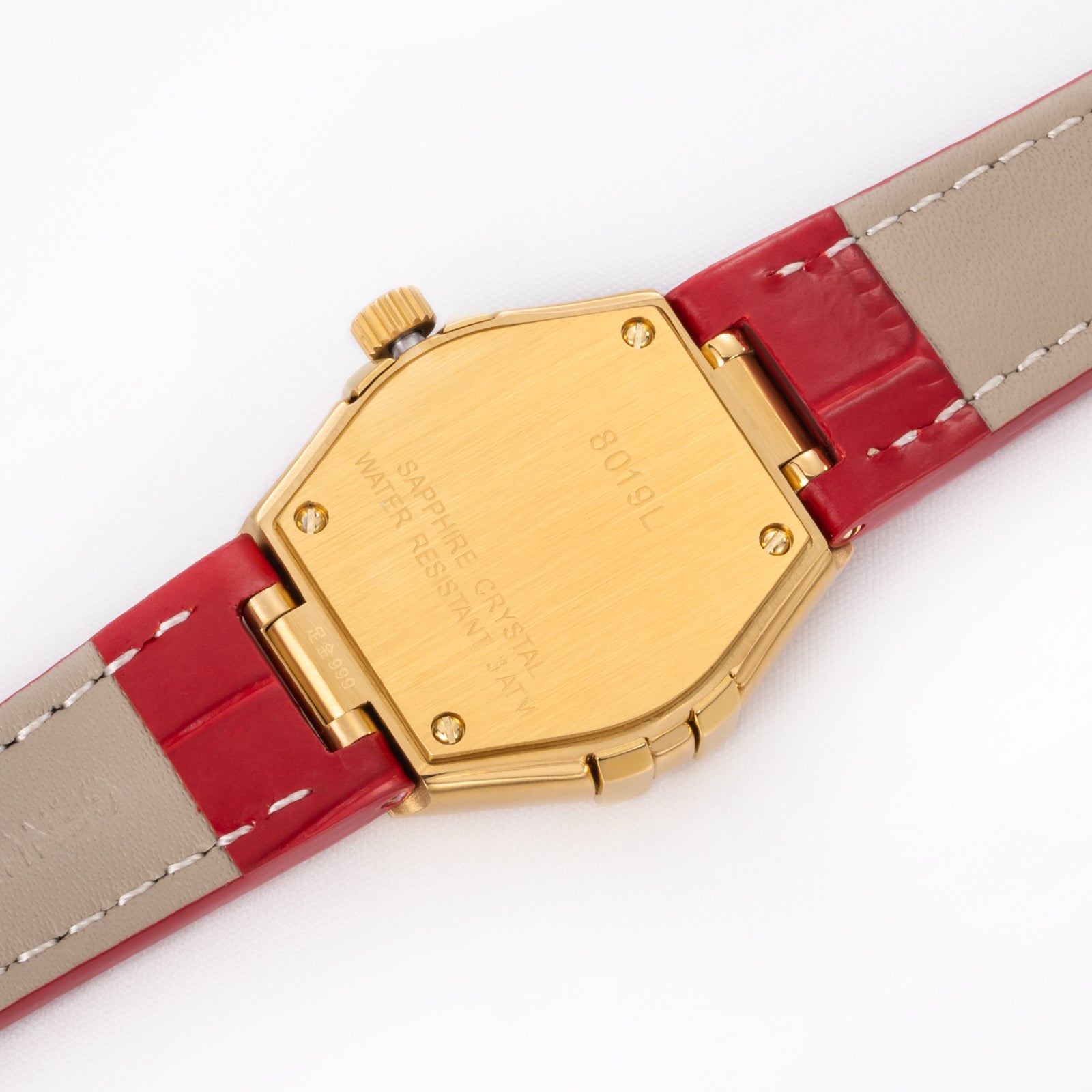New Luxury Women' s Wristwatches 28mm 24K Gold Fashion Calendar Quartz Watch Premium Leather Strap Waterproof Gifts for Women
