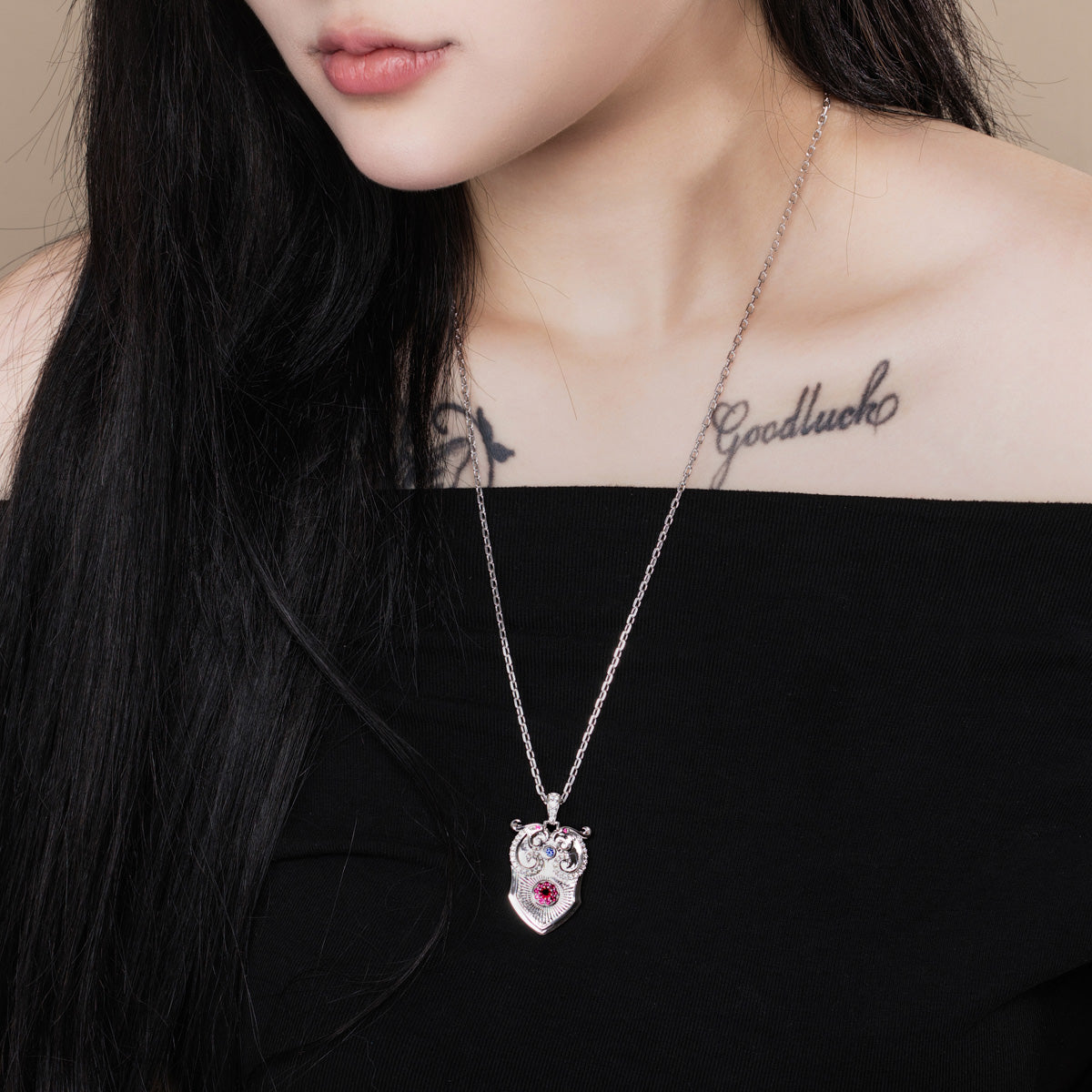 Di Jun Pendant Necklace, Father of the Sun and the Moon