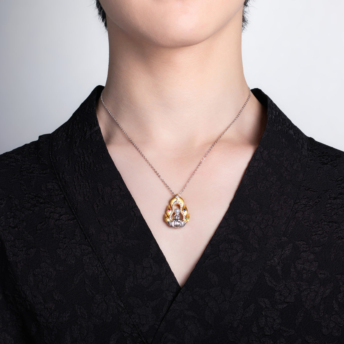 S925 Silver Cultivation Immortal Pendant Necklace