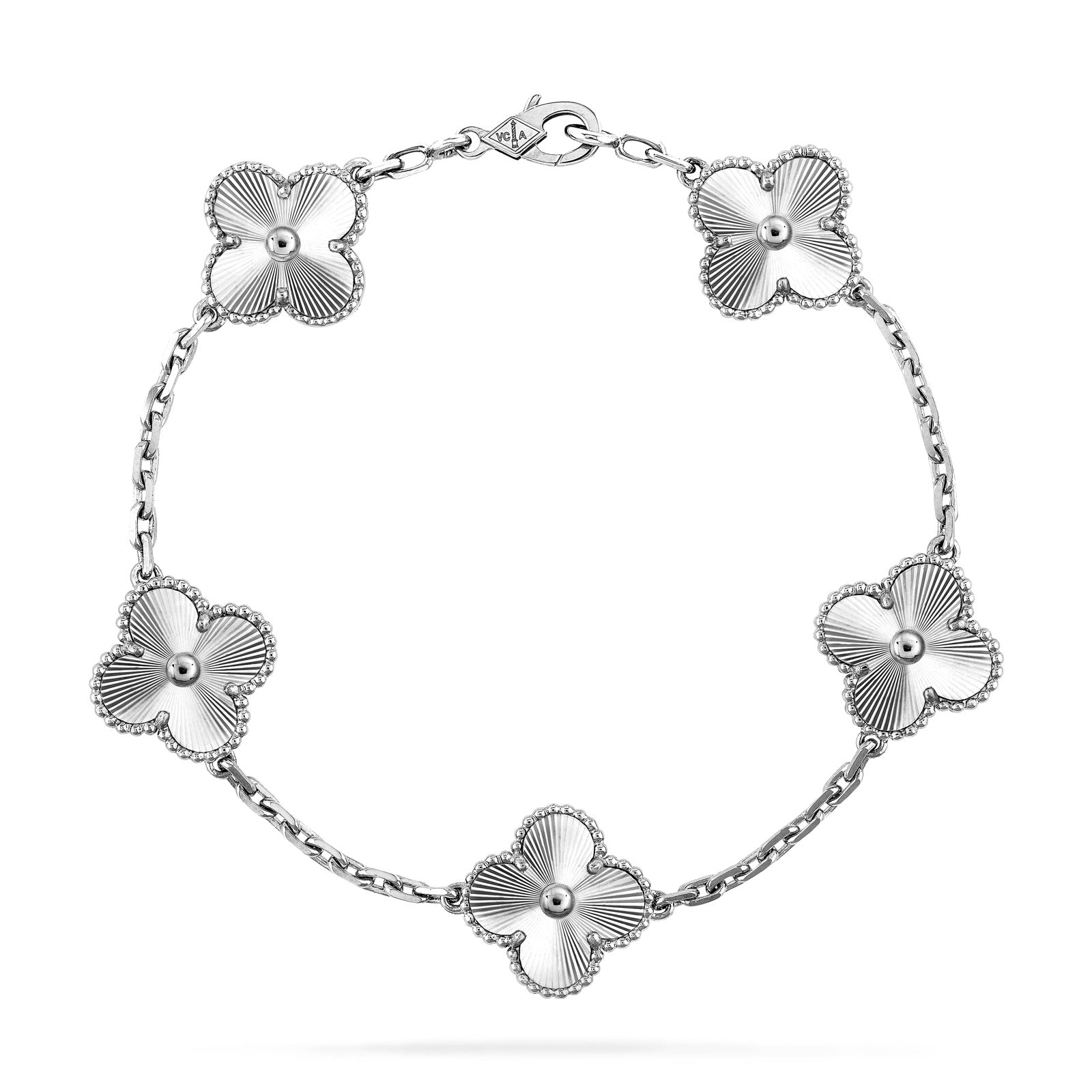Four-Leaf Clover 5 Motifs Bracelet