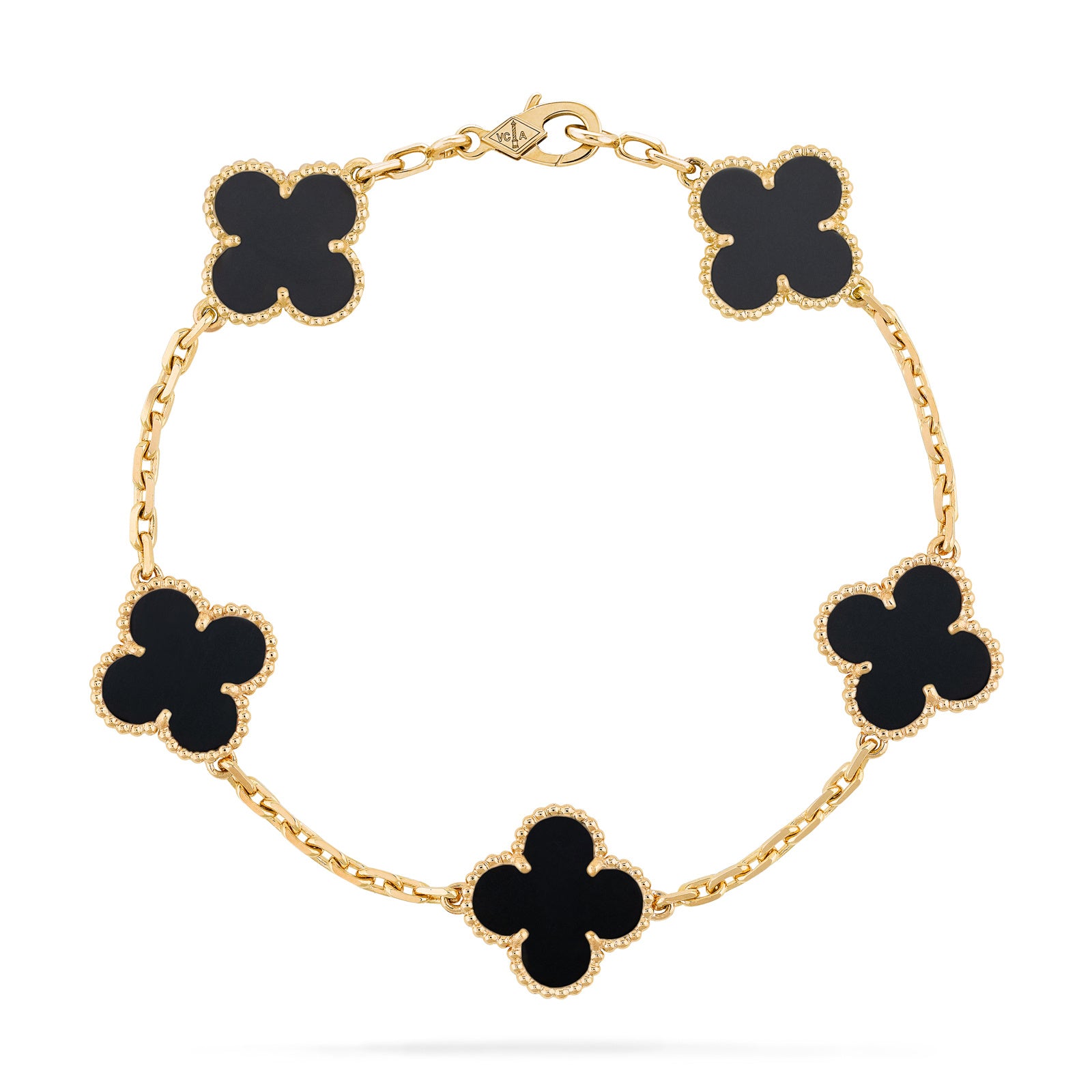 Four-Leaf Clover 5 Motifs Bracelet