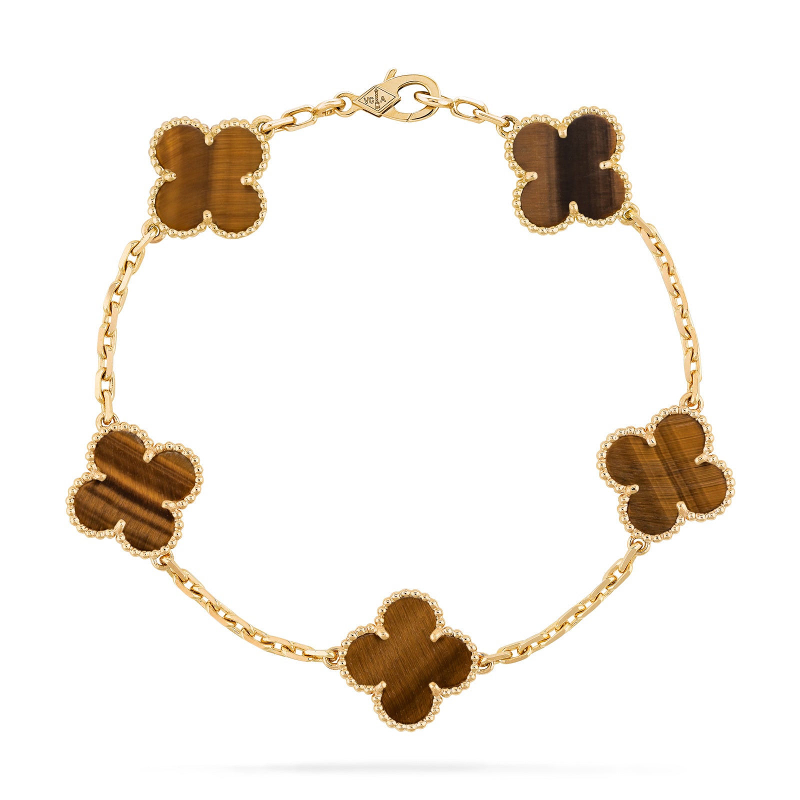 Four-Leaf Clover 5 Motifs Bracelet