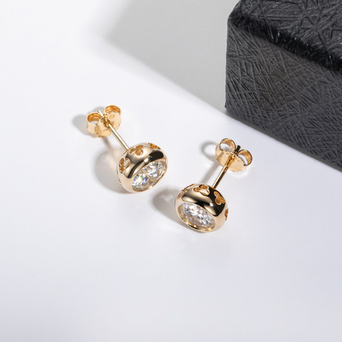 Classic Moissanite Stud Earrings