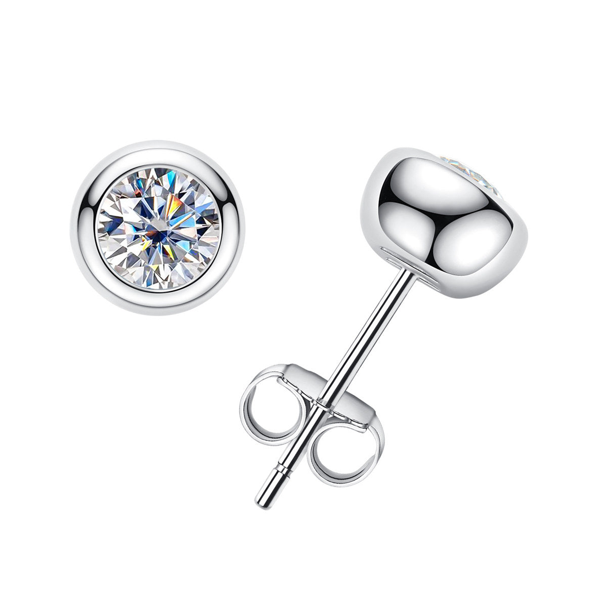 5mm Bubble Moissanite Studs | Store Bestseller Traffic Earrings