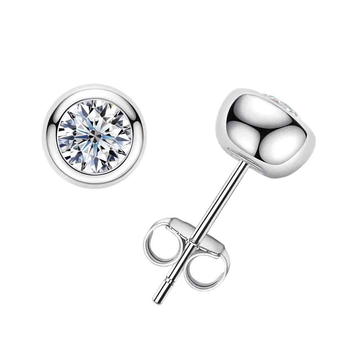 5mm Bubble Moissanite Studs | Store Bestseller Traffic Earrings