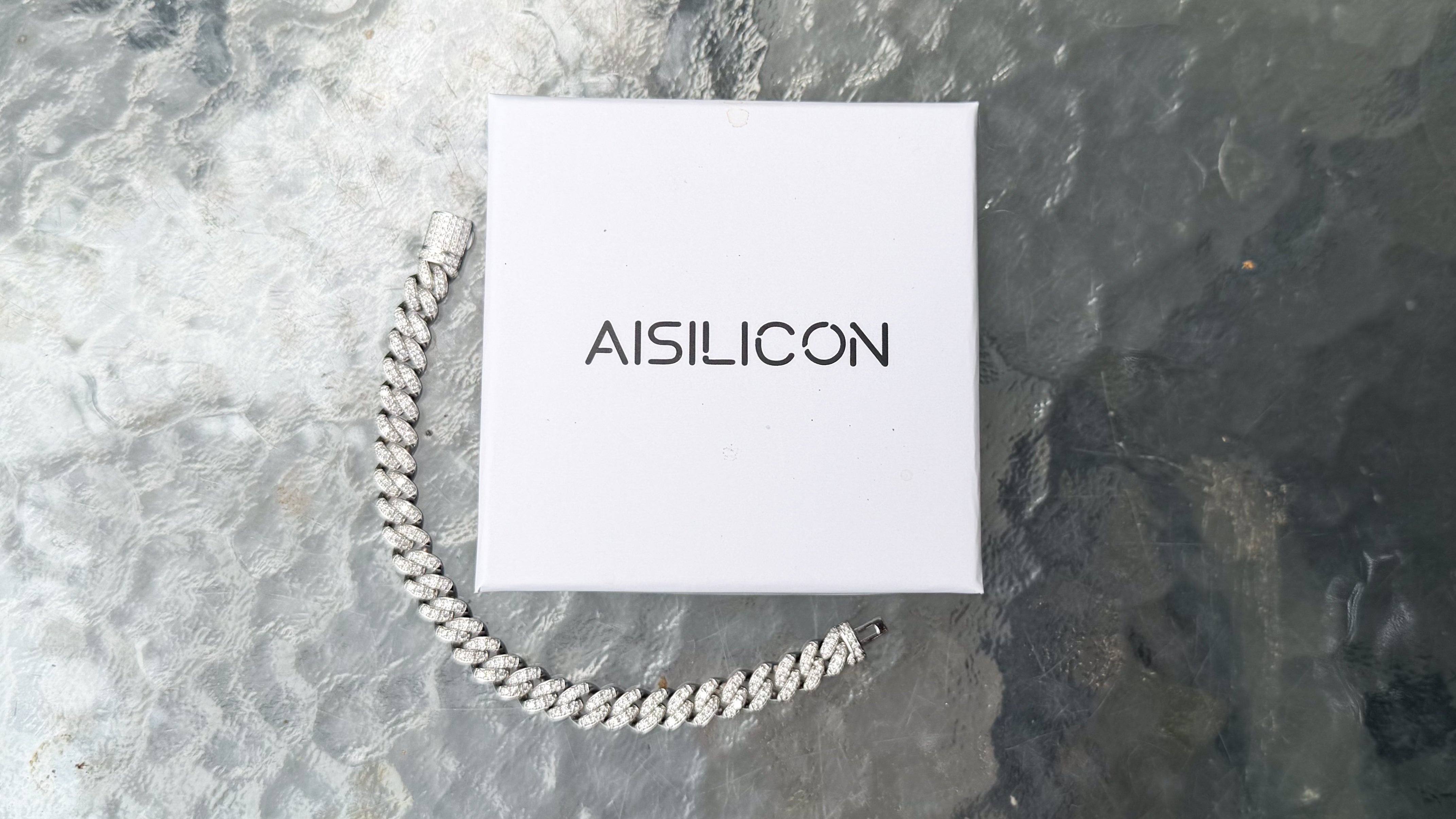 AiSilicon Moissanite  925 Sterling Silver Bracelet