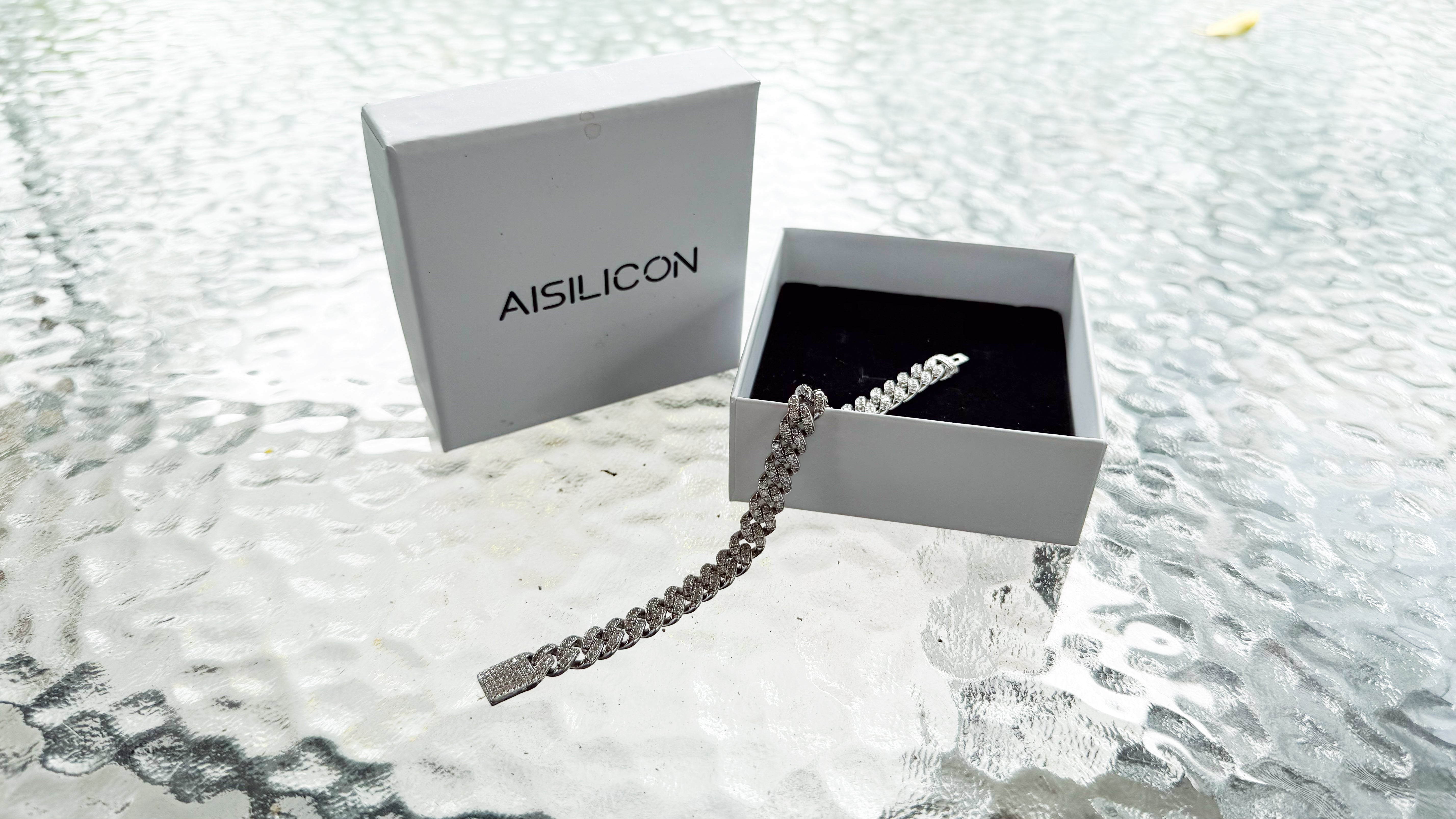 AiSilicon Moissanite  925 Sterling Silver Bracelet