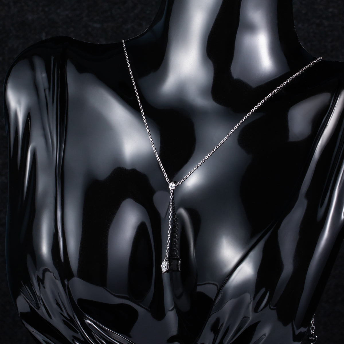 Dainty Moissanite Clavicle Necklace | S925 Silver