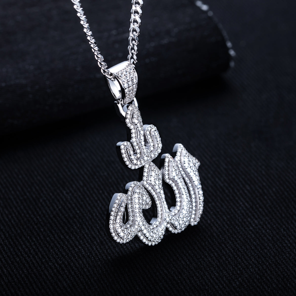 S925 Silver Moissanite Full Paved Hip Hop Pendant