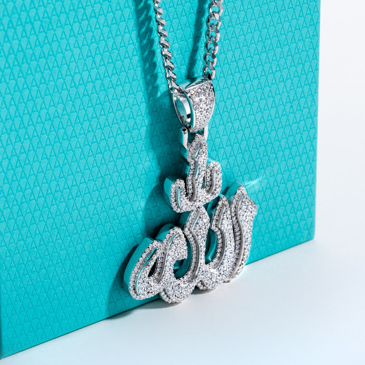 S925 Silver Moissanite Full Paved Hip Hop Pendant