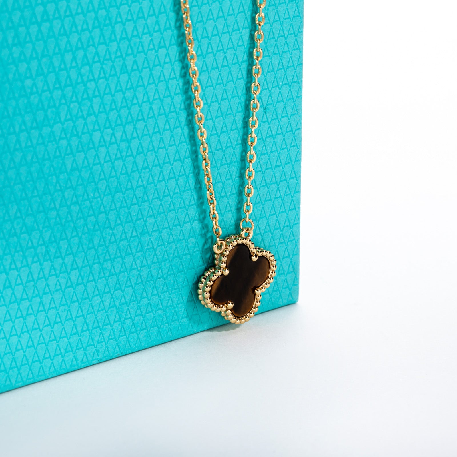 Tiger Eye Stone Lucky Necklace