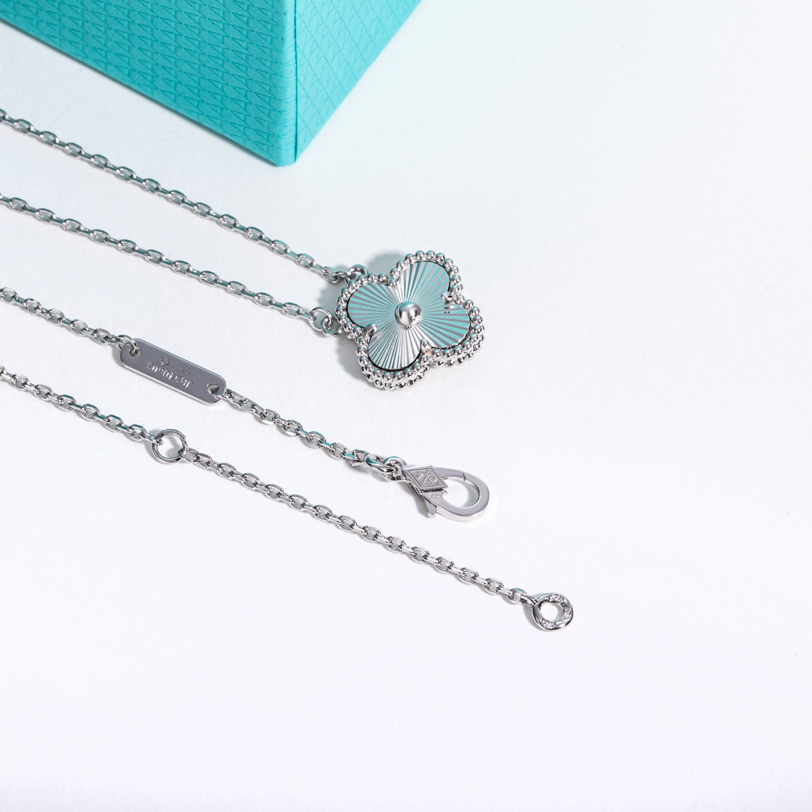 Laser Clover Lucky Necklace
