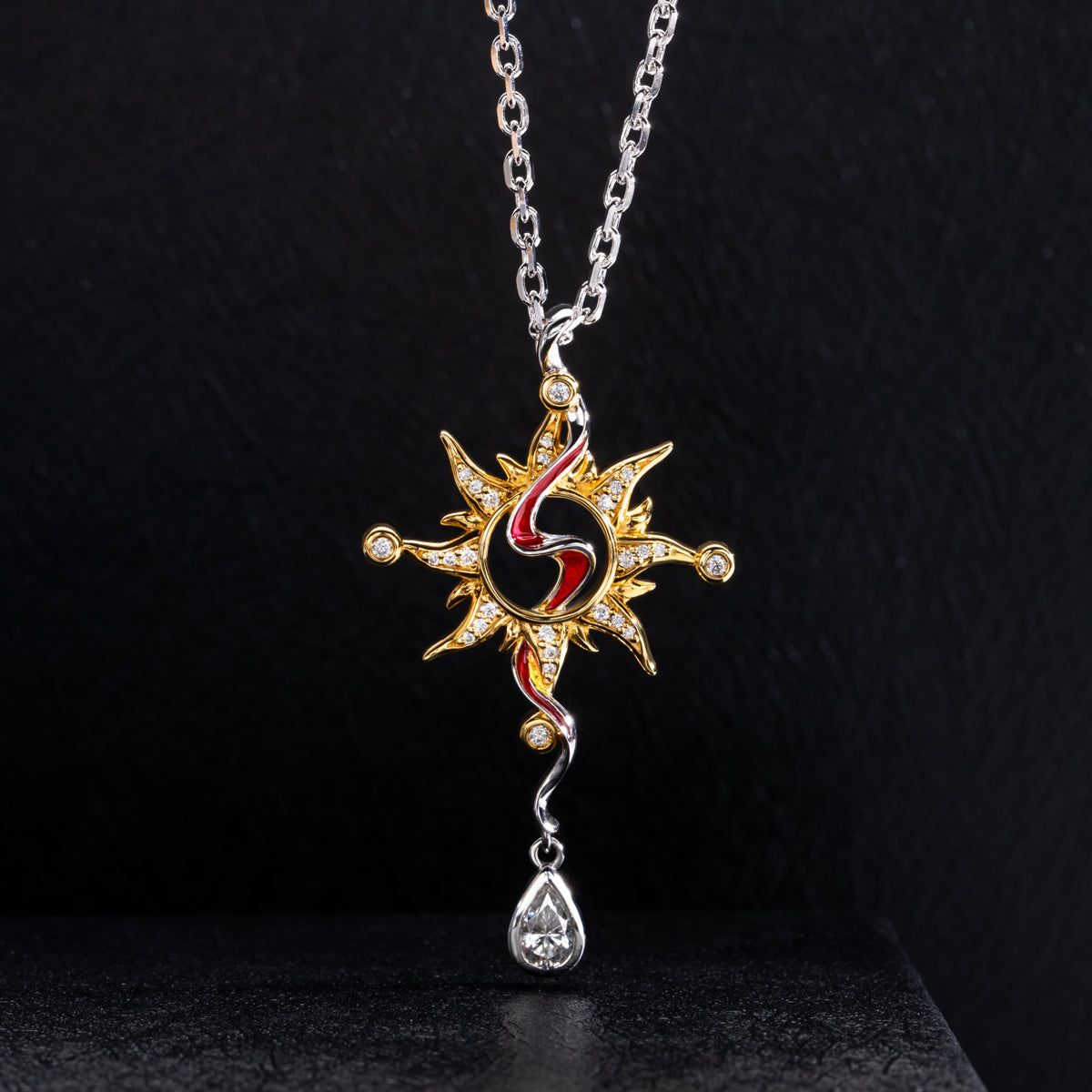 S925 Silver Ba the Drought Goddess Pendant