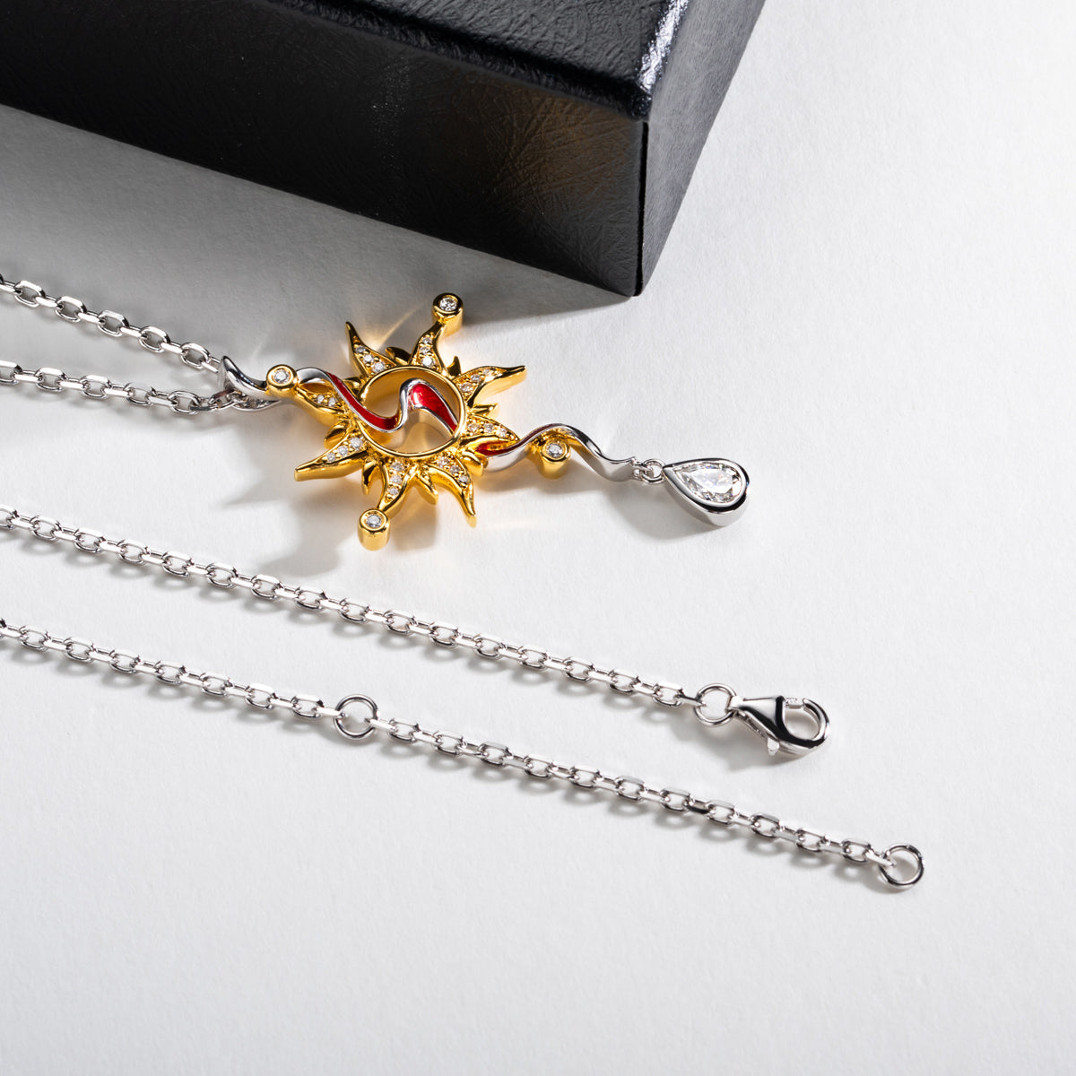 S925 Silver Ba the Drought Goddess Pendant