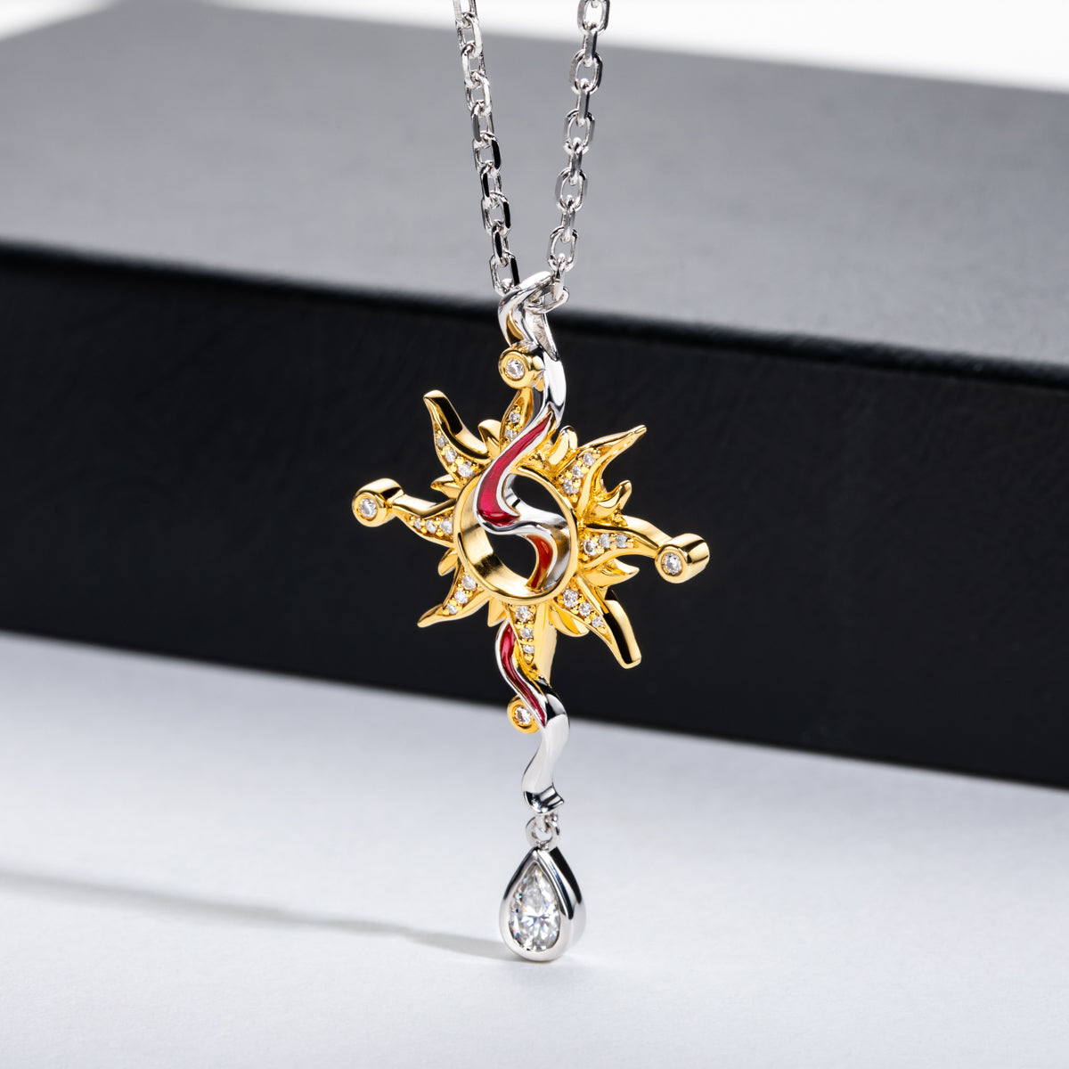 S925 Silver Ba the Drought Goddess Pendant
