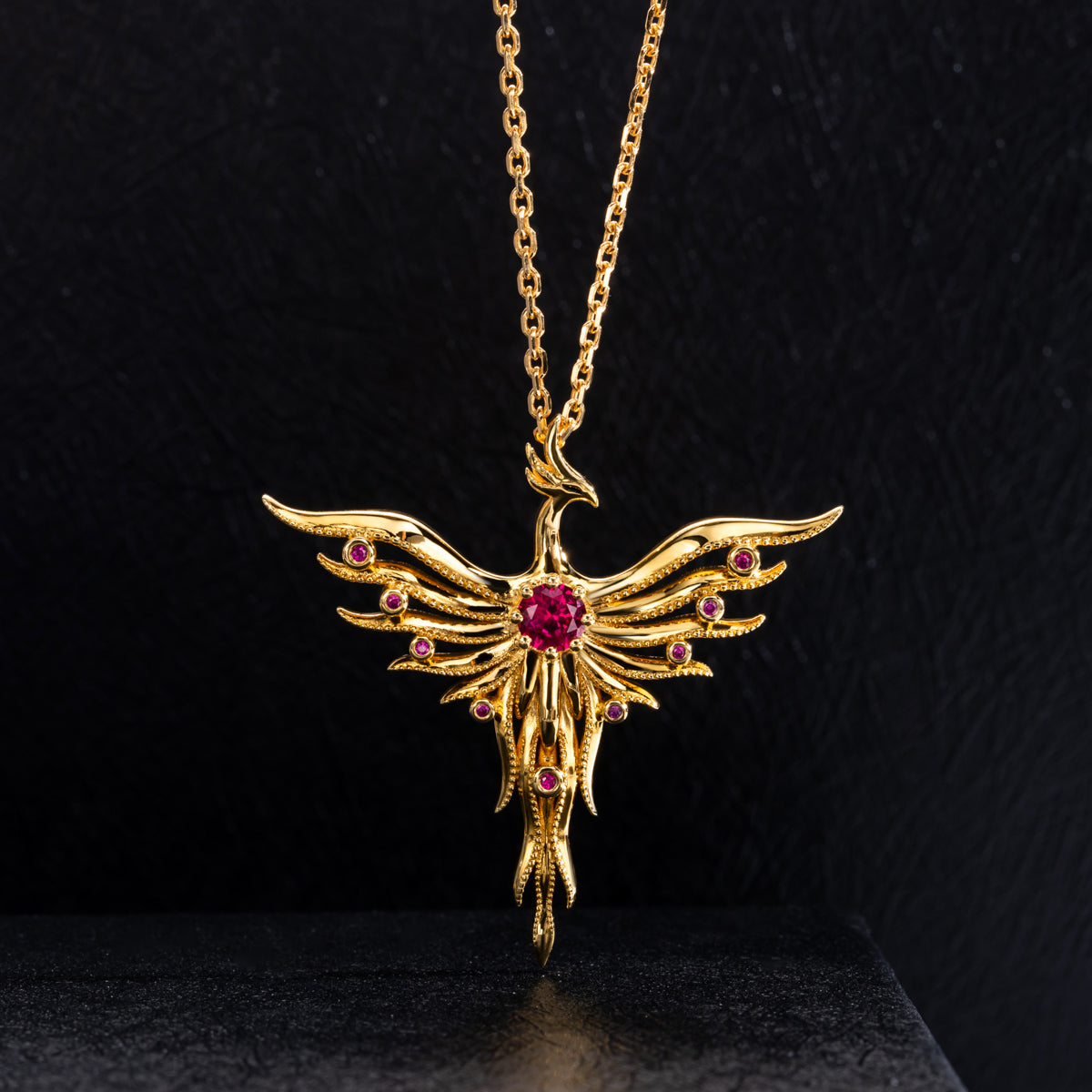 Phoenix Pendant in S925 Sterling Silver