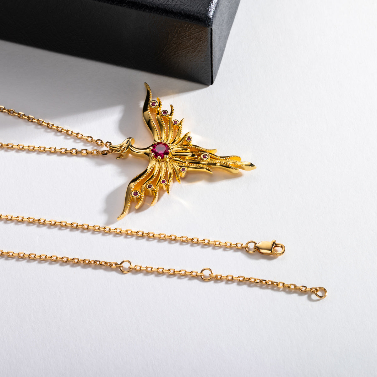 Phoenix Pendant in S925 Sterling Silver