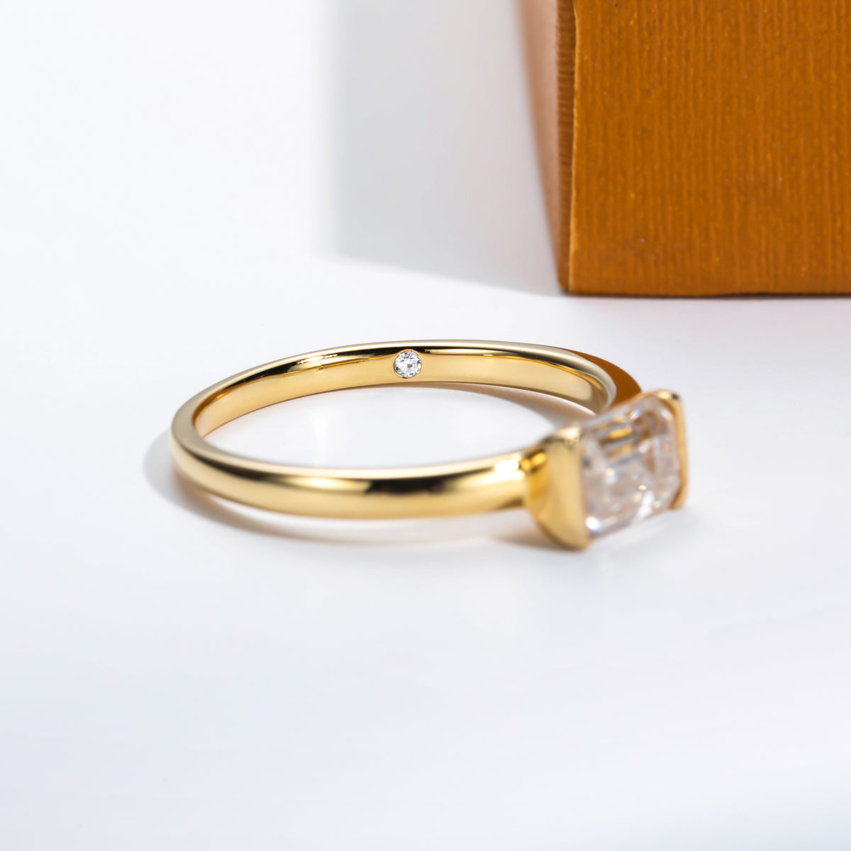 Classic Moissanite Ring
