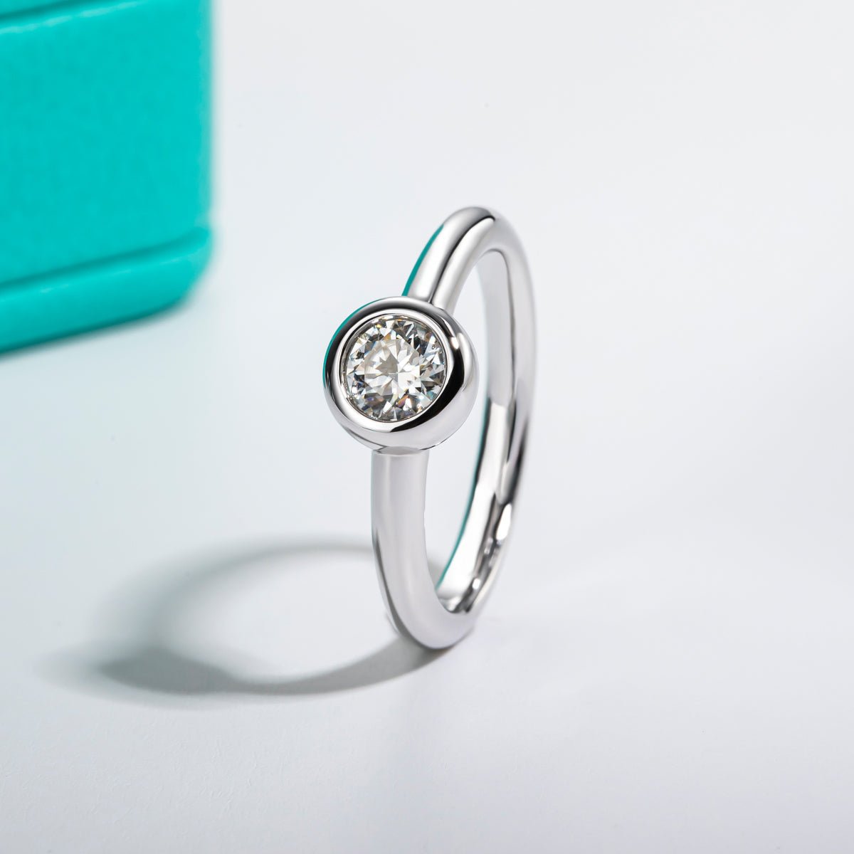 0.5CT 5mm Moissanite Ring | Best Seller Traffic Item