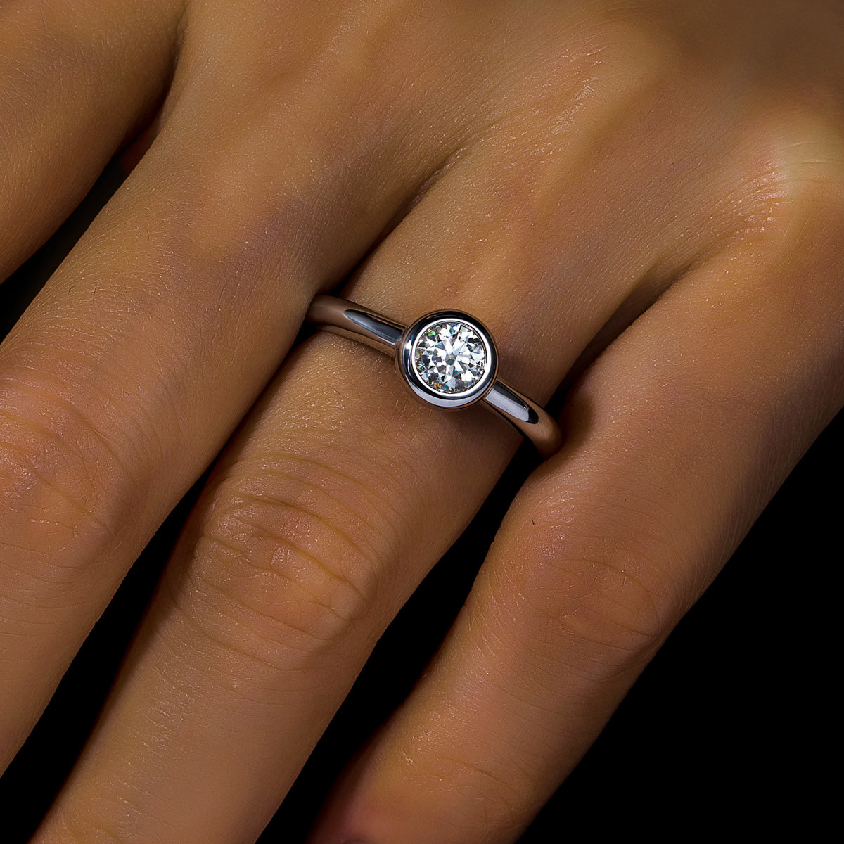0.5CT 5mm Moissanite Ring | Best Seller Traffic Item