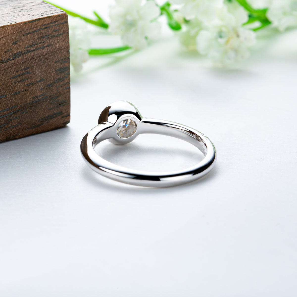 0.5CT 5mm Moissanite Ring | Best Seller Traffic Item