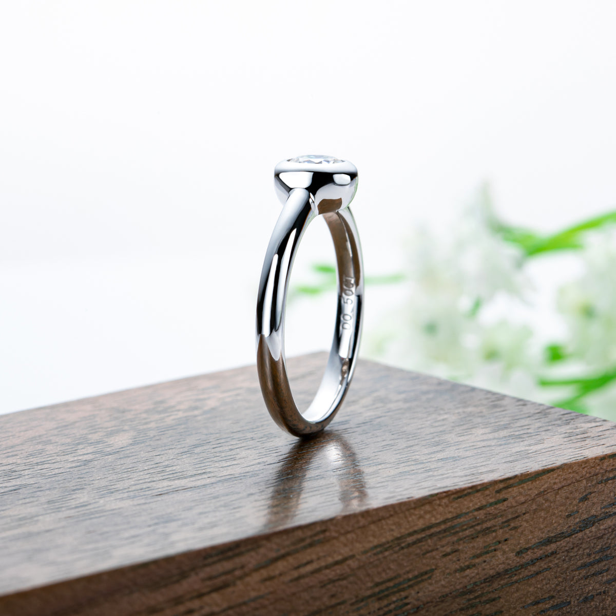 0.5CT 5mm Moissanite Ring | Best Seller Traffic Item