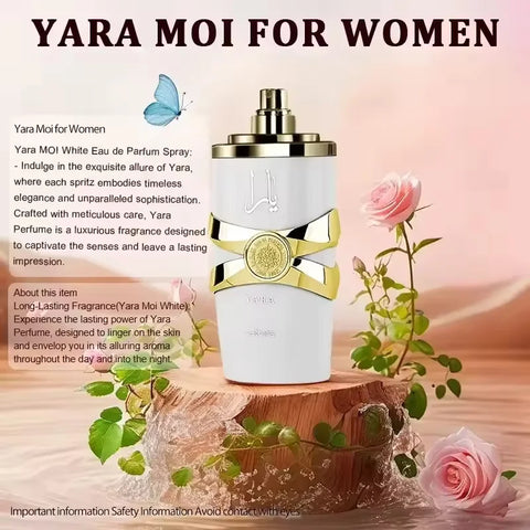100ML Long-lasting Perfume for Men&Women-Fresh Light Aromatic Fragrance Unique Scent for Casual/Date Gift Box (Moi Tous Asad)