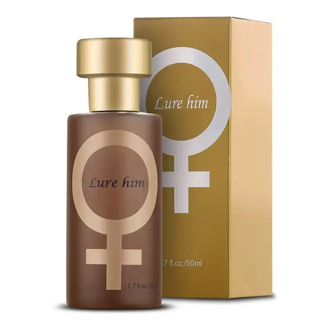 100ml Million Gold Hombre Men's Eau de Toilette - Long Lasting Spicy Pheromone Cologne, Strong Masculine Fragrance Body Spray